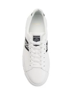 Versace Greca Logo Leather Sneakers For Men White Lapis -Versace Online Shop unnamed file 402