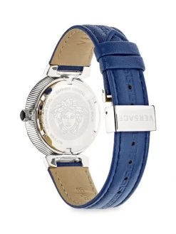 Versace Greca Icon Stainless Steel Leather Strap Watch For Men -Versace Online Shop unnamed file 4020