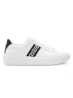 Versace Greca Logo Leather Sneakers For Men White Lapis -Versace Online Shop unnamed file 404