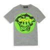 Versace Little Kid's & Kid's Jersey Medusa Logo T-Shirt For Kids Grey