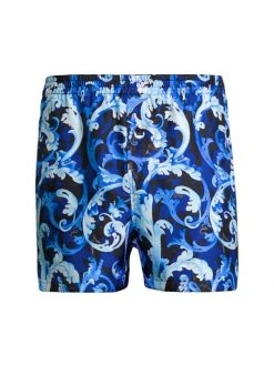 Versace Baroccoflage Silk Boxers For Men