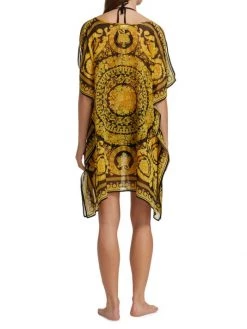 Versace Barocco-Print Silk Coverup -Versace Online Shop unnamed file 410