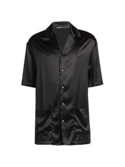 Versace Stretch Silk Pajama Top For Men