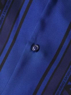 Versace Silk Monogram Print Pajama Top For Men -Versace Online Shop unnamed file 4154