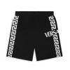 Versace Little Boy's & Boy's Logo Shorts For Kids Black