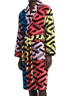 Versace Logo Cotton Bathrobe For Men 9 Versace Logo Cotton Bathrobe For Men -Versace Online Shop unnamed file 4175