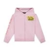 Versace Little Girl's & Girl's Greca Zip-Up Sweatshirt For Kids