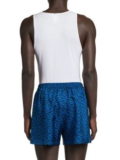 Versace La Greca Silk Twill Boxer Shorts For Men -Versace Online Shop unnamed file 4187