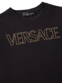 Versace Little Kid's & Kid's Embellished Logo T-Shirt For Kids -Versace Online Shop unnamed file 4199