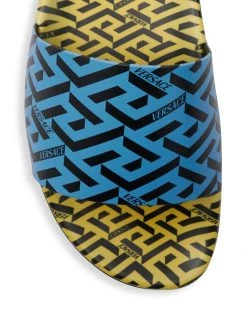 Versace Greca Monogram Flap Sandals For Men -Versace Online Shop unnamed file 4210