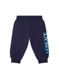 Versace Baby's & Little Boy's Logo Graphic Joggers For Kids