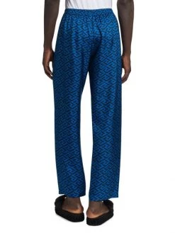 Versace Silk Monogram Pajama Pants For Men -Versace Online Shop unnamed file 4239