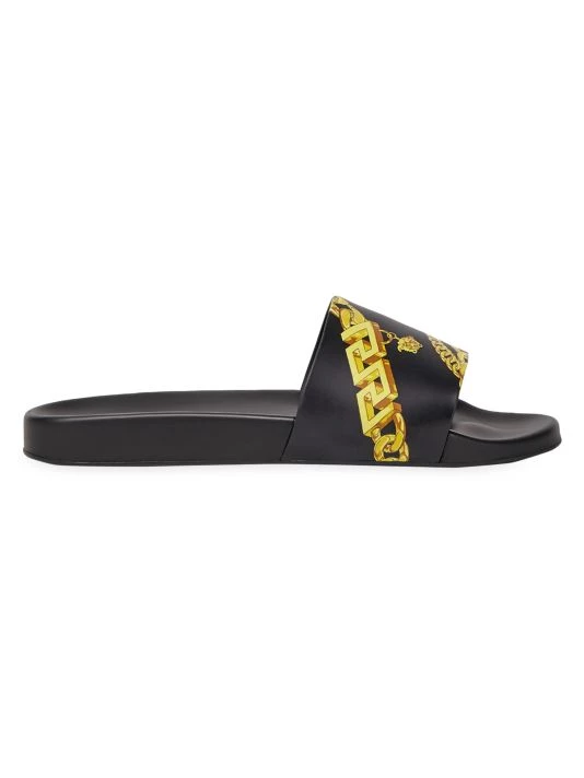Versace Chain Rubber Pool Slides 1 Versace Chain Rubber Pool Slides