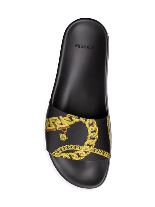 Versace Chain Rubber Pool Slides 2 Versace Chain Rubber Pool Slides - Image 2