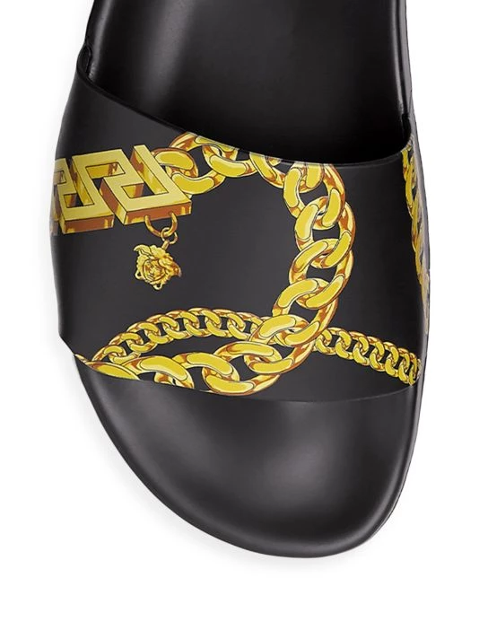 Versace Chain Rubber Pool Slides 3 Versace Chain Rubber Pool Slides - Image 3
