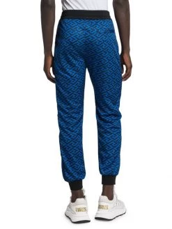 Versace Geometric Monogram Print Sweatpants For Men -Versace Online Shop unnamed file 4266
