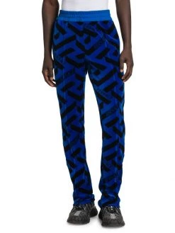 Versace Monogram Elastic Waistband Track Pants For Men -Versace Online Shop unnamed file 4270