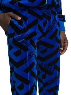 Versace Monogram Elastic Waistband Track Pants For Men -Versace Online Shop unnamed file 4273