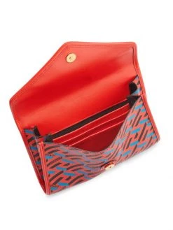 Versace Coated Canvas Monogram Wallet-On-Chain Black Multi -Versace Online Shop unnamed file 429