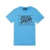 Versace Little Kid's & Kid's Jersey Logo-Print T-Shirt For Kids