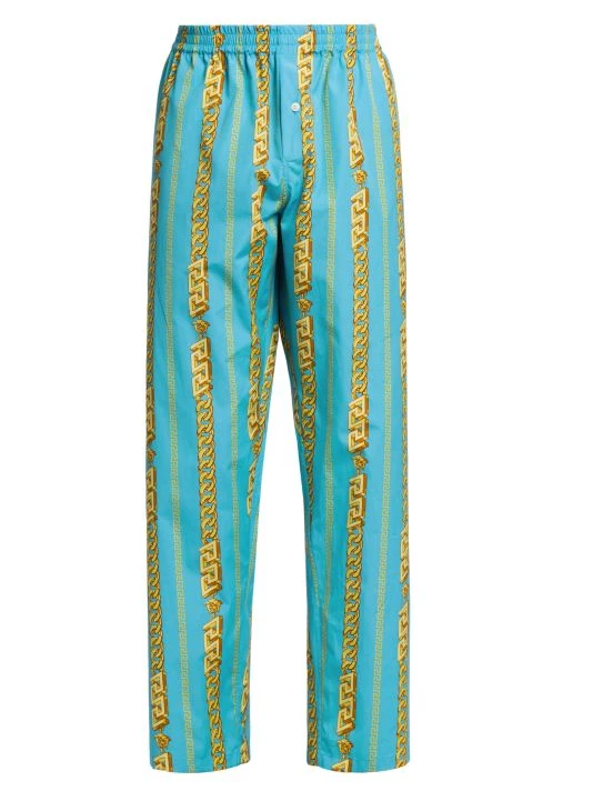 Versace Chainlink Pajama Pants For Men 1 Versace Chainlink Pajama Pants For Men