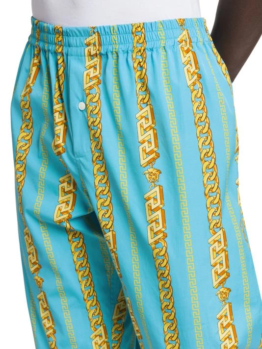 Versace Chainlink Pajama Pants For Men 5 Versace Chainlink Pajama Pants For Men - Image 5