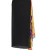 Versace Sheer Sarong Skirt