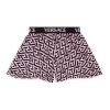 Versace Little Girl's & Girl's La Greca Print Shorts For Kids