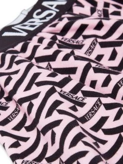 Versace Little Girl's & Girl's La Greca Print Shorts For Kids -Versace Online Shop unnamed file 4339