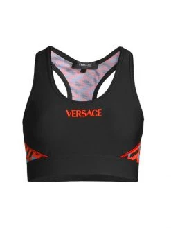 Versace Greca Signature Accent Sports Bra Black Multi -Versace Online Shop unnamed file 4345