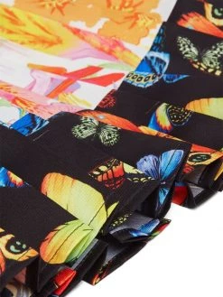 Versace Little Girl's & Girl's Logo Jardin Twill Skirt For Kids -Versace Online Shop unnamed file 4353