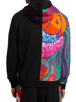 Versace Music Split-Print Zip-Up Sweatshirt For Men -Versace Online Shop unnamed file 4358