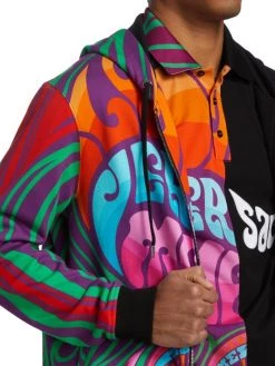 Versace Music Split-Print Zip-Up Sweatshirt For Men -Versace Online Shop unnamed file 4359