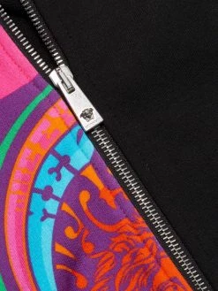 Versace Music Split-Print Zip-Up Sweatshirt For Men -Versace Online Shop unnamed file 4360