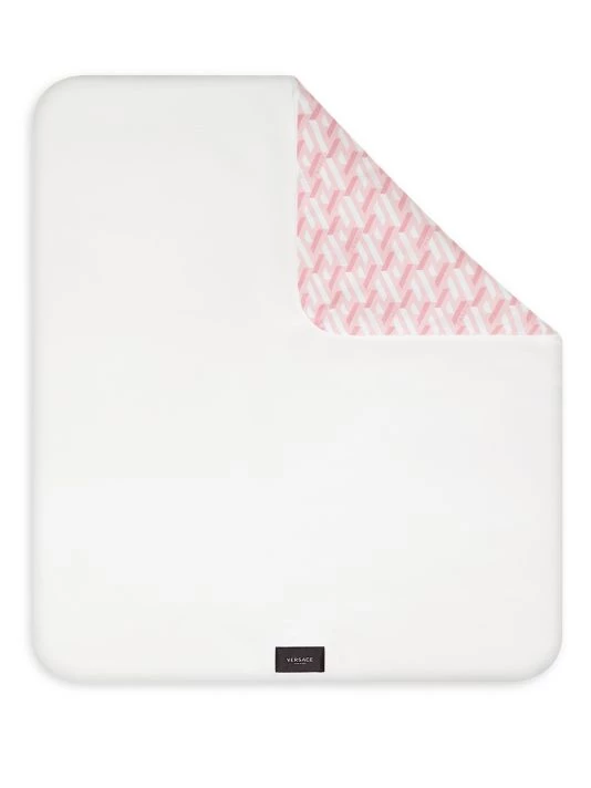 Versace Reversible Indoor/Outdoor Blanket For Kids Blue 2 Versace Reversible Indoor/Outdoor Blanket For Kids Blue - Image 2