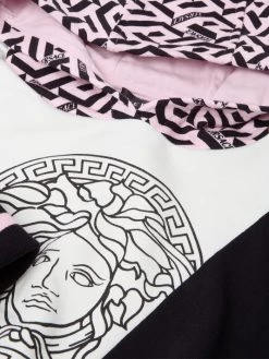 Versace Girl's La Greca Signature Sweatshirt For Kids -Versace Online Shop unnamed file 4403