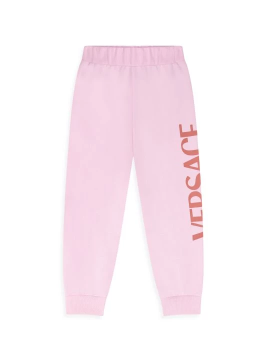 Versace Little Girl's & Girl's Logo Jogger Sweatpants For Kids 1 Versace Little Girl's & Girl's Logo Jogger Sweatpants For Kids