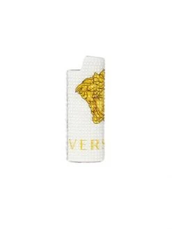 Versace Medusa Logo Lighter Holder Nero Oro -Versace Online Shop unnamed file 4473