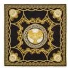 Versace Risiko Barocco Shawl For Men White Gold