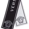 Versace Kid's Wool Medusa Jacquard Scarf For Kids