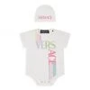 Versace Baby's 2-Piece Jersey Beanie & Bodysuit Set For Kids Blue Multi