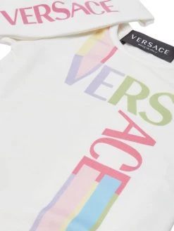 Versace Baby's 2-Piece Jersey Beanie & Bodysuit Set For Kids Blue Multi -Versace Online Shop unnamed file 4517