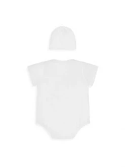 Versace Baby's 2-Piece Jersey Beanie & Bodysuit Set For Kids Blue Multi -Versace Online Shop unnamed file 4519