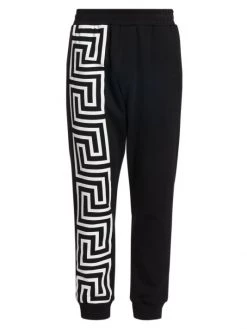 Versace Logo Sweatpants For Men Sapphire -Versace Online Shop unnamed file 4527
