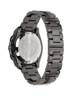 Versace Geo Chrono IP Gunmetal Chronograph Bracelet Watch For Men -Versace Online Shop unnamed file 455