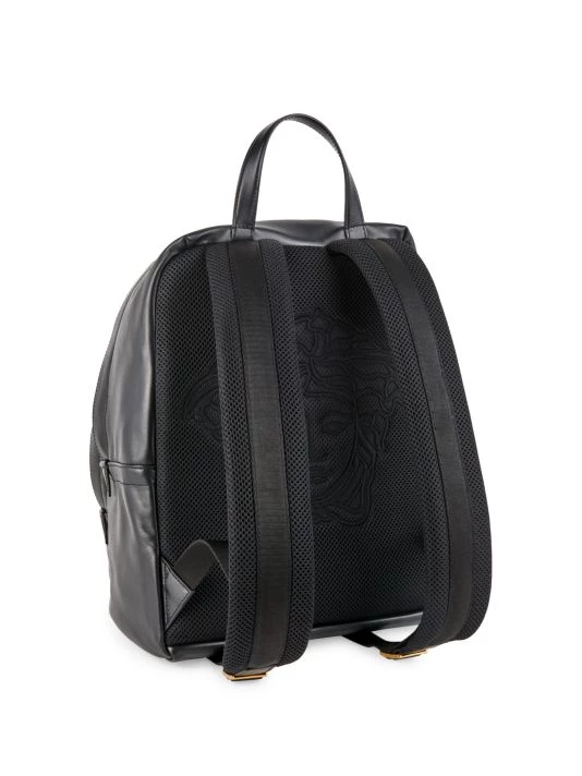 Versace Logo Leather Backpack For Men 4 Versace Logo Leather Backpack For Men - Image 4