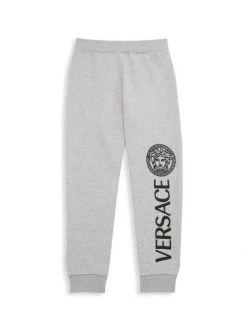 Versace Little Boy's & Boy's Logo Sweatpants For Kids