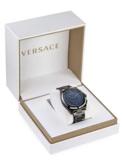 Versace Geo Chrono IP Gunmetal Chronograph Bracelet Watch For Men -Versace Online Shop unnamed file 456