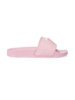 Versace Little Kid's And Kid's Missing English Localizza Embossed Slide Sandals For Kids Pink -Versace Online Shop unnamed file 4566