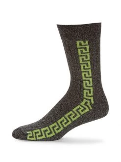 Versace Greca Border Socks For Men